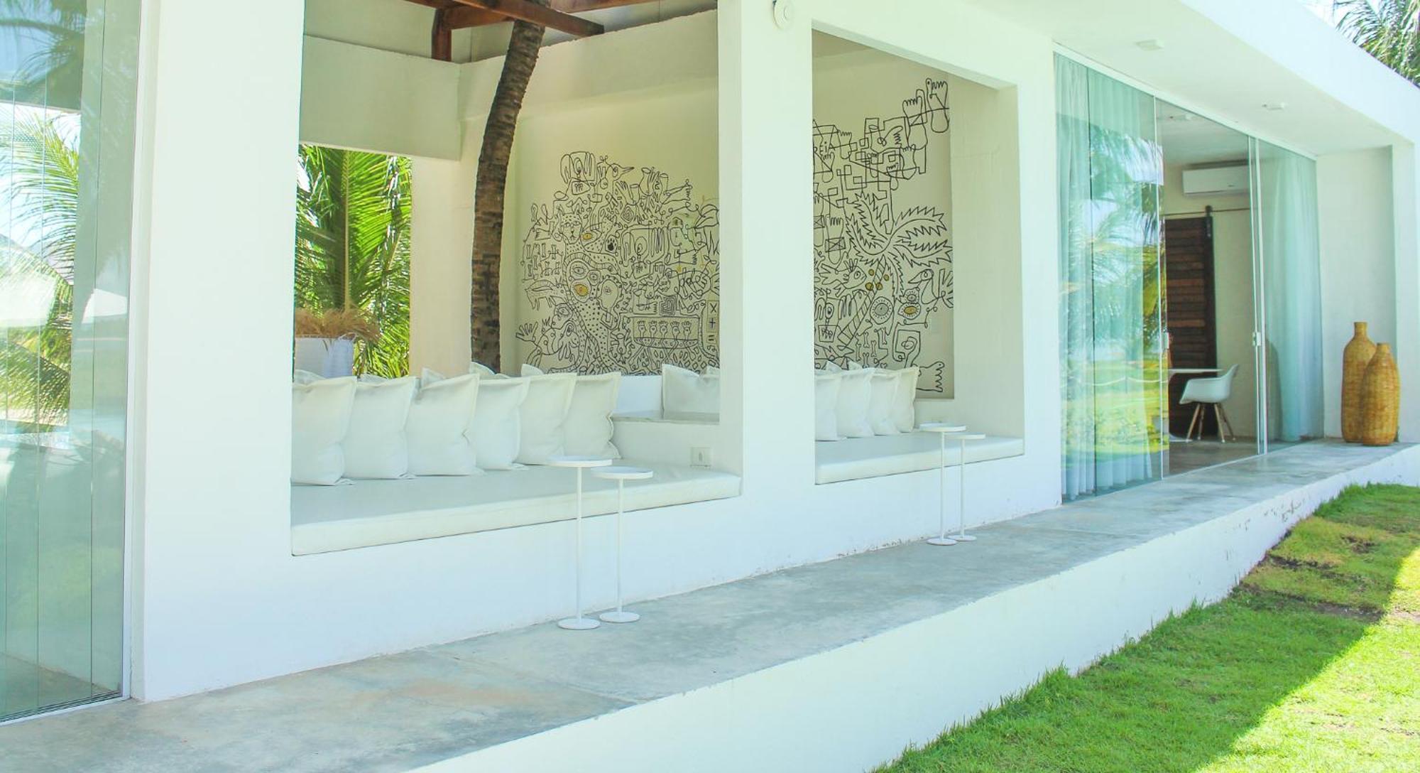 Pe Na Areia Boutique Hotel جاباراتينغا المظهر الخارجي الصورة