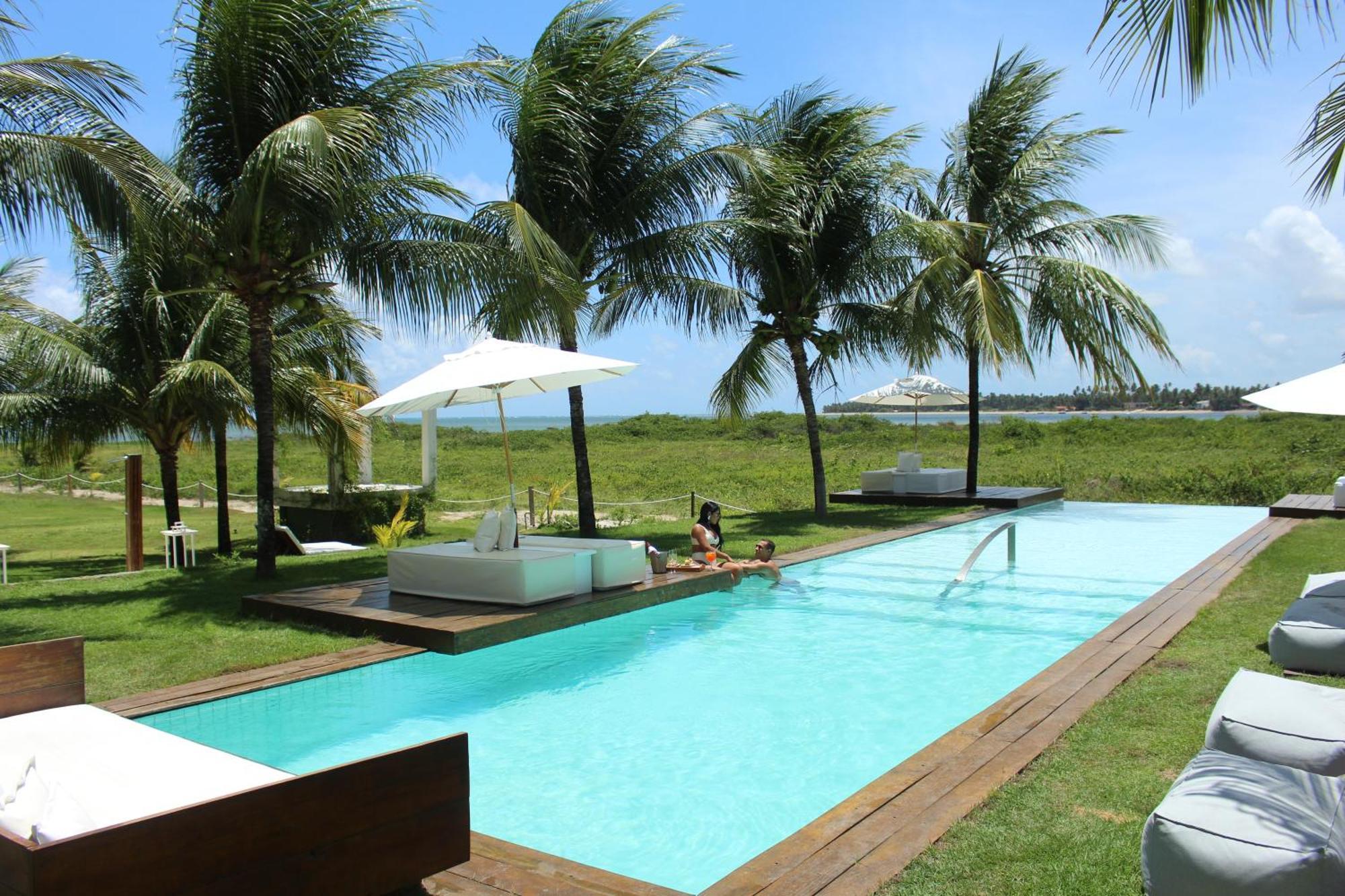 Pe Na Areia Boutique Hotel جاباراتينغا المظهر الخارجي الصورة