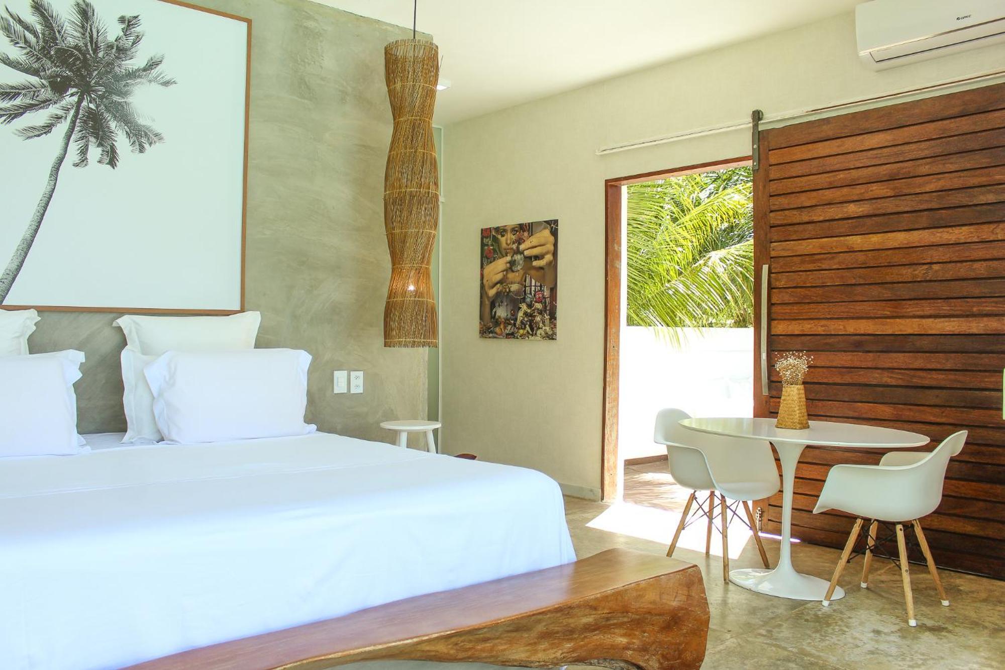 Pe Na Areia Boutique Hotel جاباراتينغا المظهر الخارجي الصورة