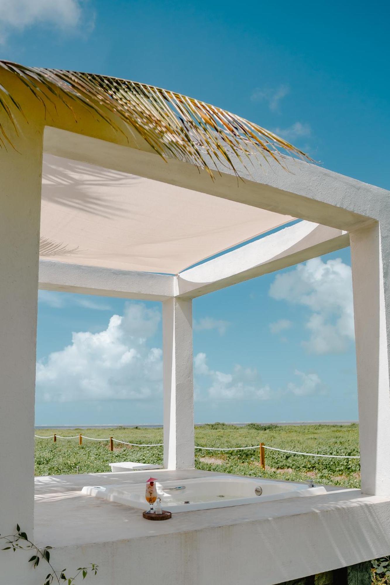 Pe Na Areia Boutique Hotel جاباراتينغا المظهر الخارجي الصورة